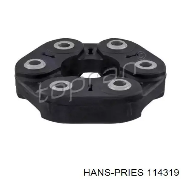 Przegub elastyczny wału przedni Hans Pries (Topran) 114319 cena, od 49,48 USD