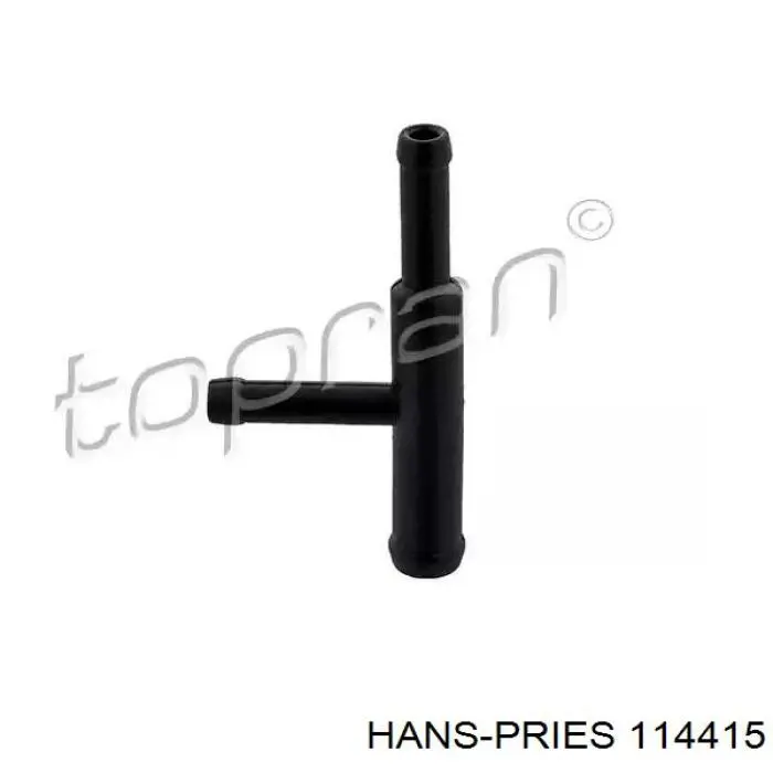 Do koszyka 114415 Hans Pries (Topran) Kołnierz układu chłodzenia (trójnik)