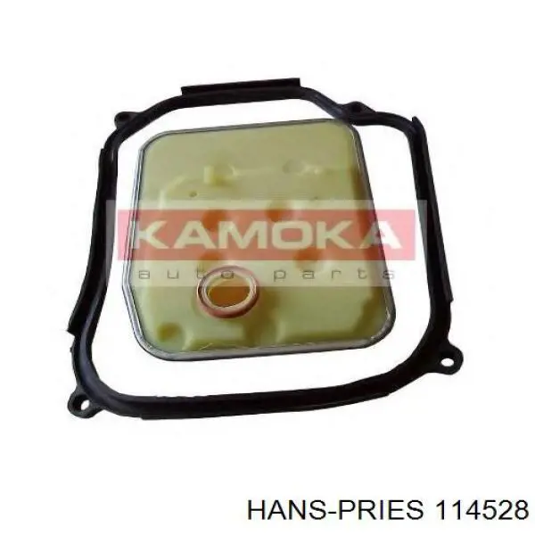 Do koszyka 114528 Hans Pries (Topran) Uszczelniacz półosi prawej mostu przedniego