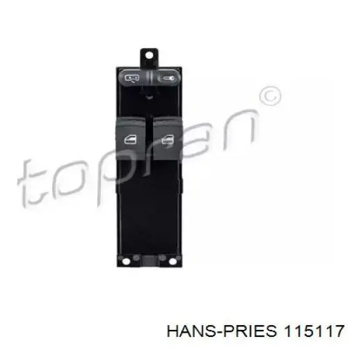 Panel przyciskowy sterowania podnośnikiem szyby przedni lewy Hans Pries (Topran) 115117 cena, od 45,99 USD