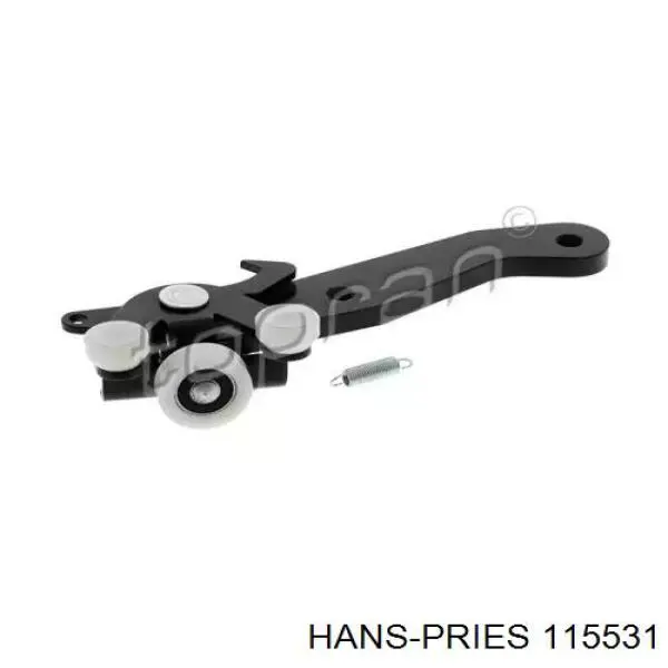 Rolka drzwi bocznych (przesuwnych) prawa dolna Hans Pries (Topran) 115531 cena, od 16,80 USD