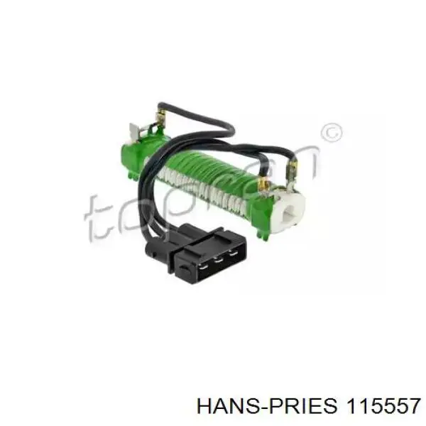 Rezystor silniczka wentylatora klimatyzacji Hans Pries (Topran) 115557 cena, od 24,65 USD