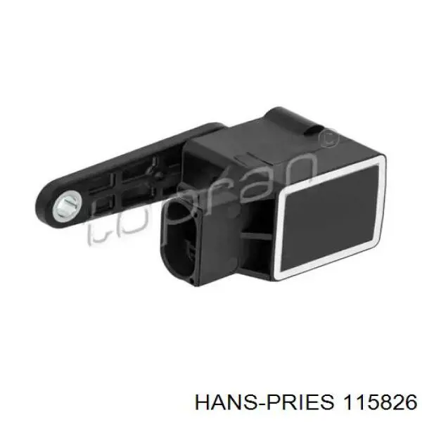 115826 Hans Pries (Topran) Czujnik poziomowania karoserii przedni lewy