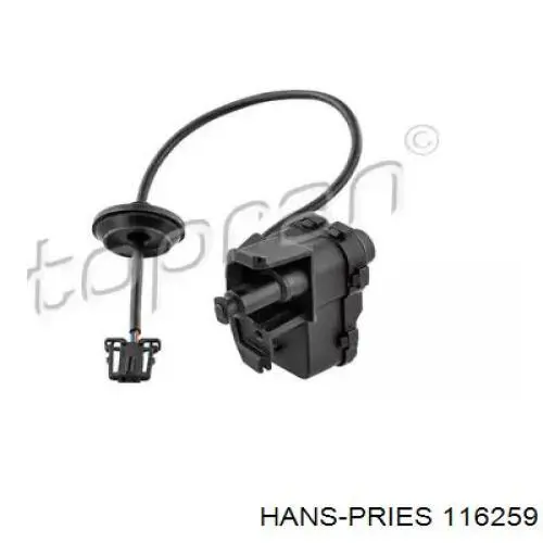 Zamek klapki wlewu paliwa = siłownik klapki wlewu paliwa Hans Pries (Topran) 116259 cena, od 29,05 USD