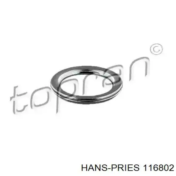 116802 Hans Pries (Topran) Uszczelka korka miski automatycznej skrzyni biegów