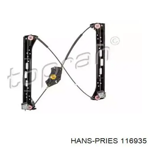 Do koszyka 7N0837461 VAG Mechanizm podnoszenia szyby drzwi przednich lewych