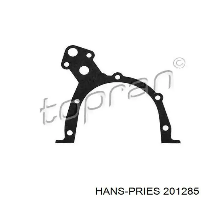 201285 Hans Pries (Topran) uszczelka pompy oleju