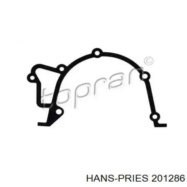 201286 Hans Pries (Topran) uszczelka pompy oleju