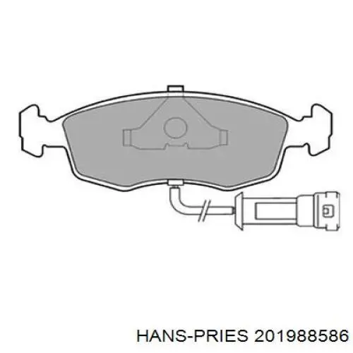 Wspornik alternatora do Opel Calibra  85