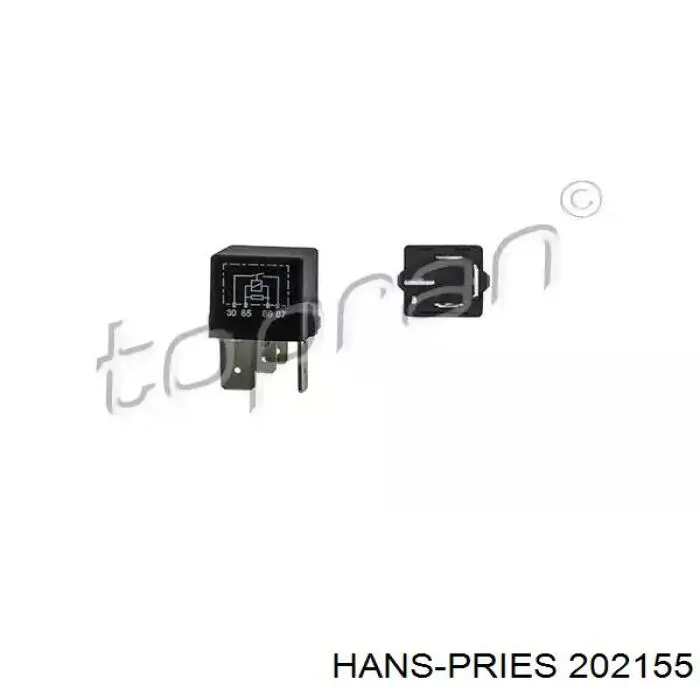 Przekaźnik pompy paliwa elektrycznej Hans Pries (Topran) 202155 cena, od 15,28 USD