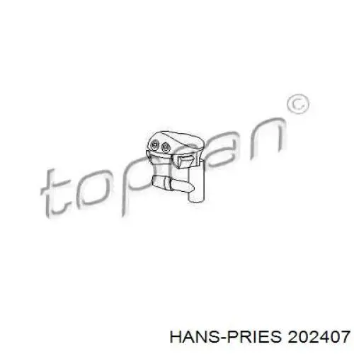 202407 Hans Pries (Topran) Dysza spryskiwacza szyby przedniej