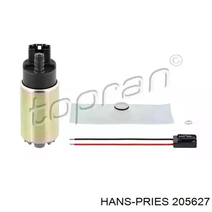 205627 Hans Pries (Topran) Pompa paliwa elektryczna zanurzeniowa
