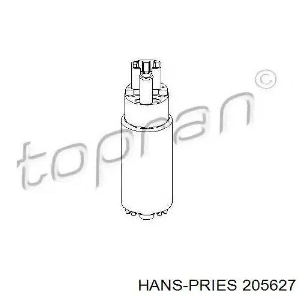 205627 Hans Pries (Topran) Pompa paliwa elektryczna zanurzeniowa