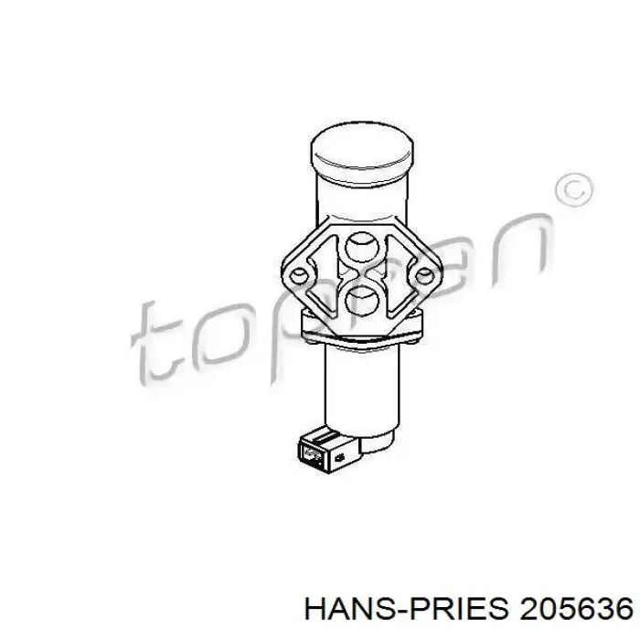 205636 Hans Pries (Topran) Regulator biegu jałowego