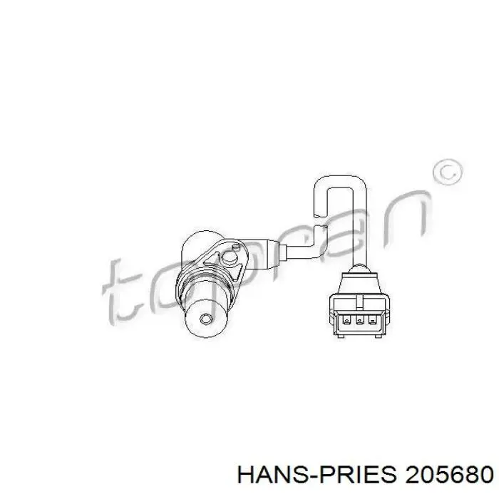 205680 Hans Pries (Topran) czujnik położenia wału korbowego