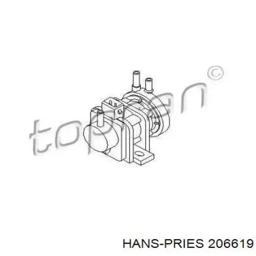 206619 Hans Pries (Topran) Przetwornik ciśnienia (solenoid) doładowania