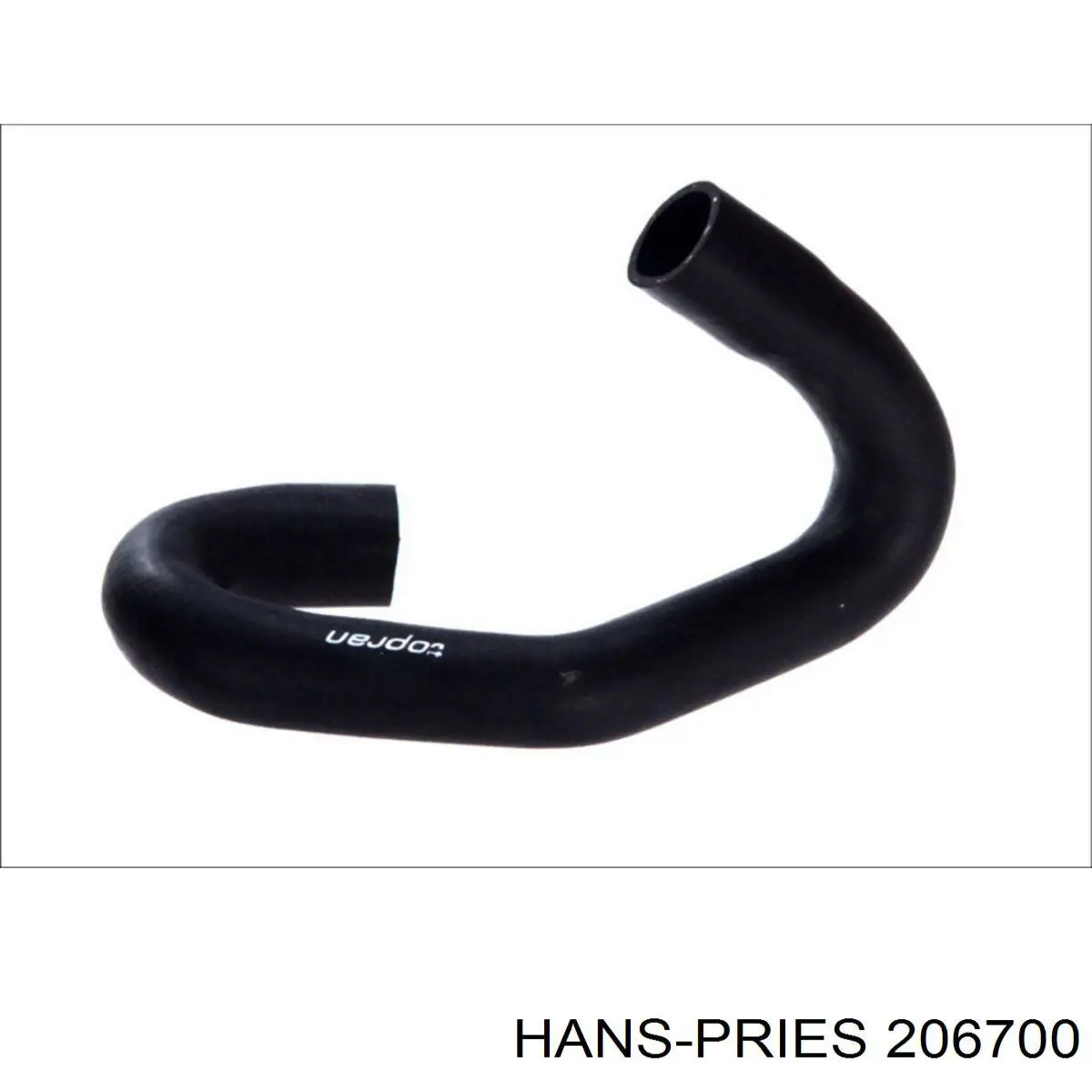 Przewód (króciec) chłodnicy górny Hans Pries (Topran) 206700 cena, od 17,50 USD