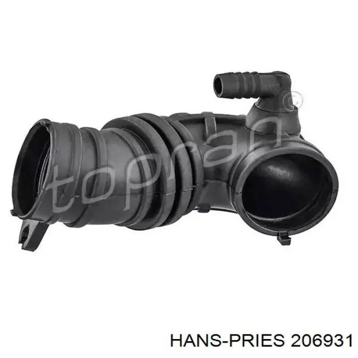 Króciec powietrza, przepływomierz Hans Pries (Topran) 206931 cena, od 17,45 USD