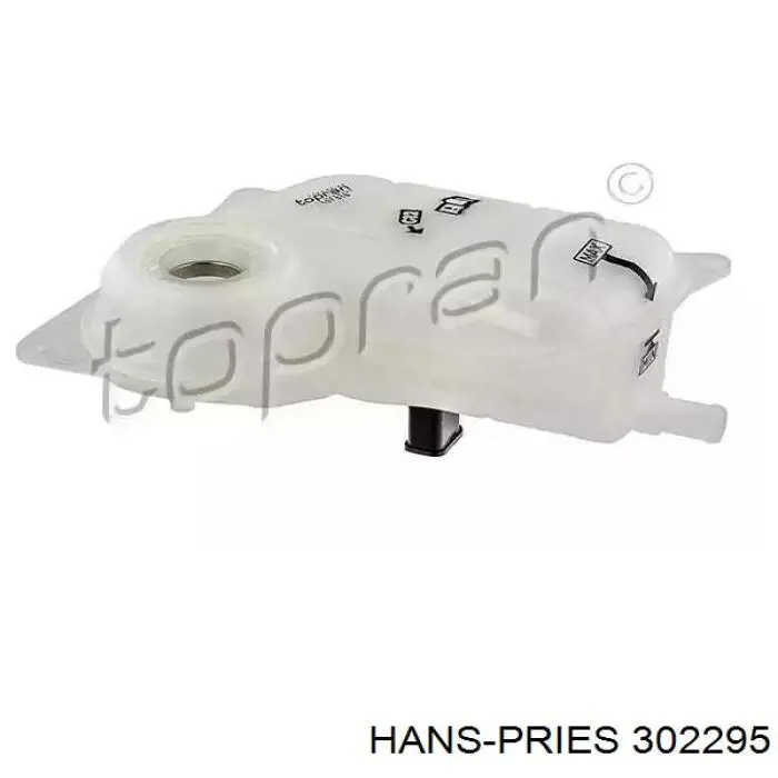 Do koszyka 302295 Hans Pries (Topran) Zbiorniczek wyrównawczy układu chłodzenia