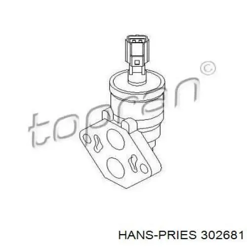 302681 Hans Pries (Topran) regulator biegu jałowego