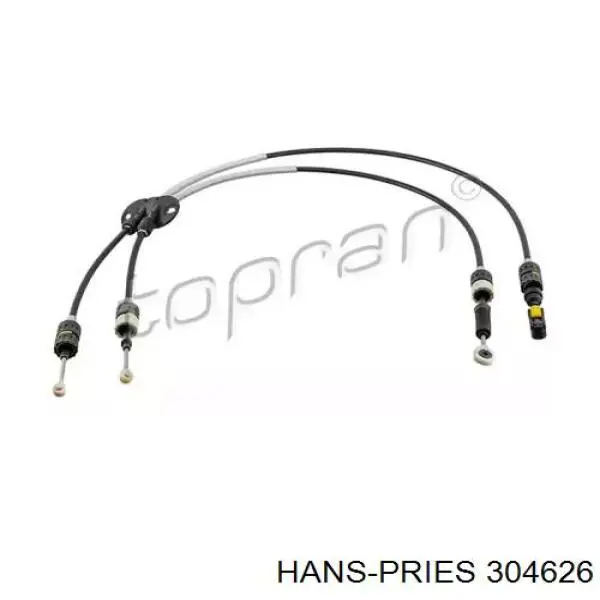 Linka dźwigni zmiany biegów podwójna Hans Pries (Topran) 304626 cena, od 90,13 USD