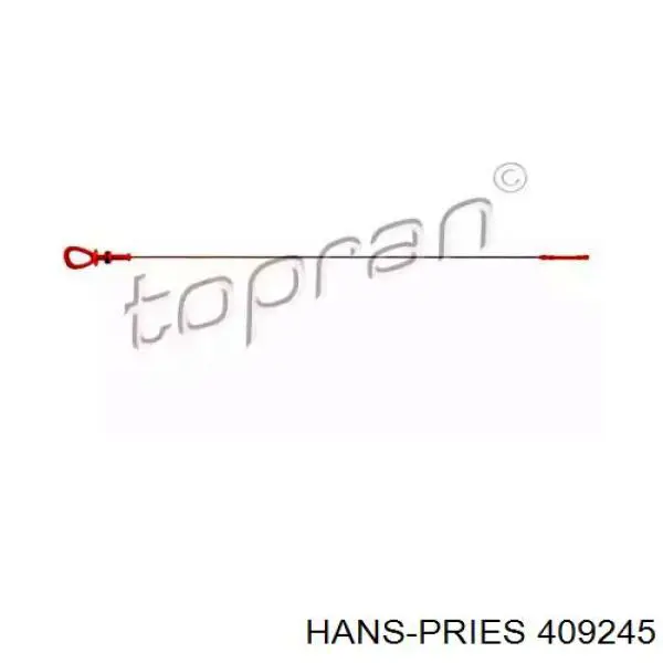 Bagnet poziomu oleju w silniku Hans Pries (Topran) 409245 cena, od 12,48 USD