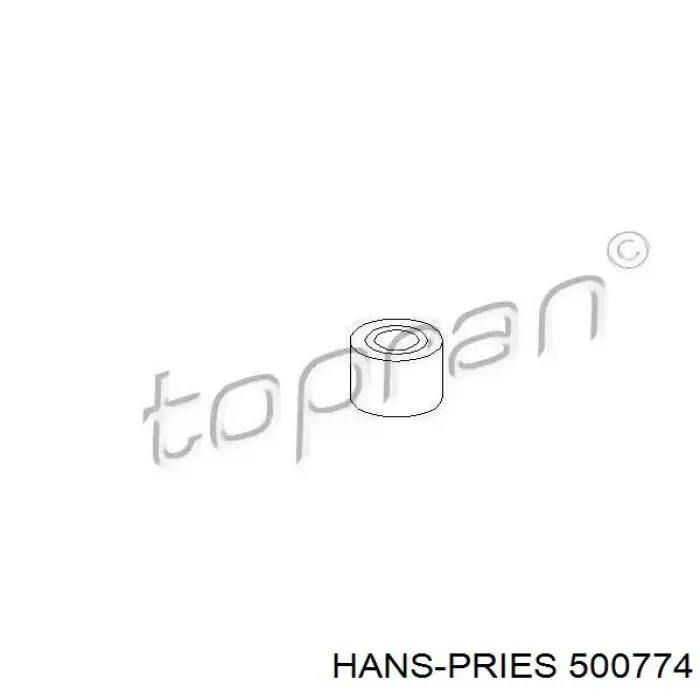 Tuleja wału Cardana centrująca Hans Pries (Topran) 500774 cena, od 11,85 USD