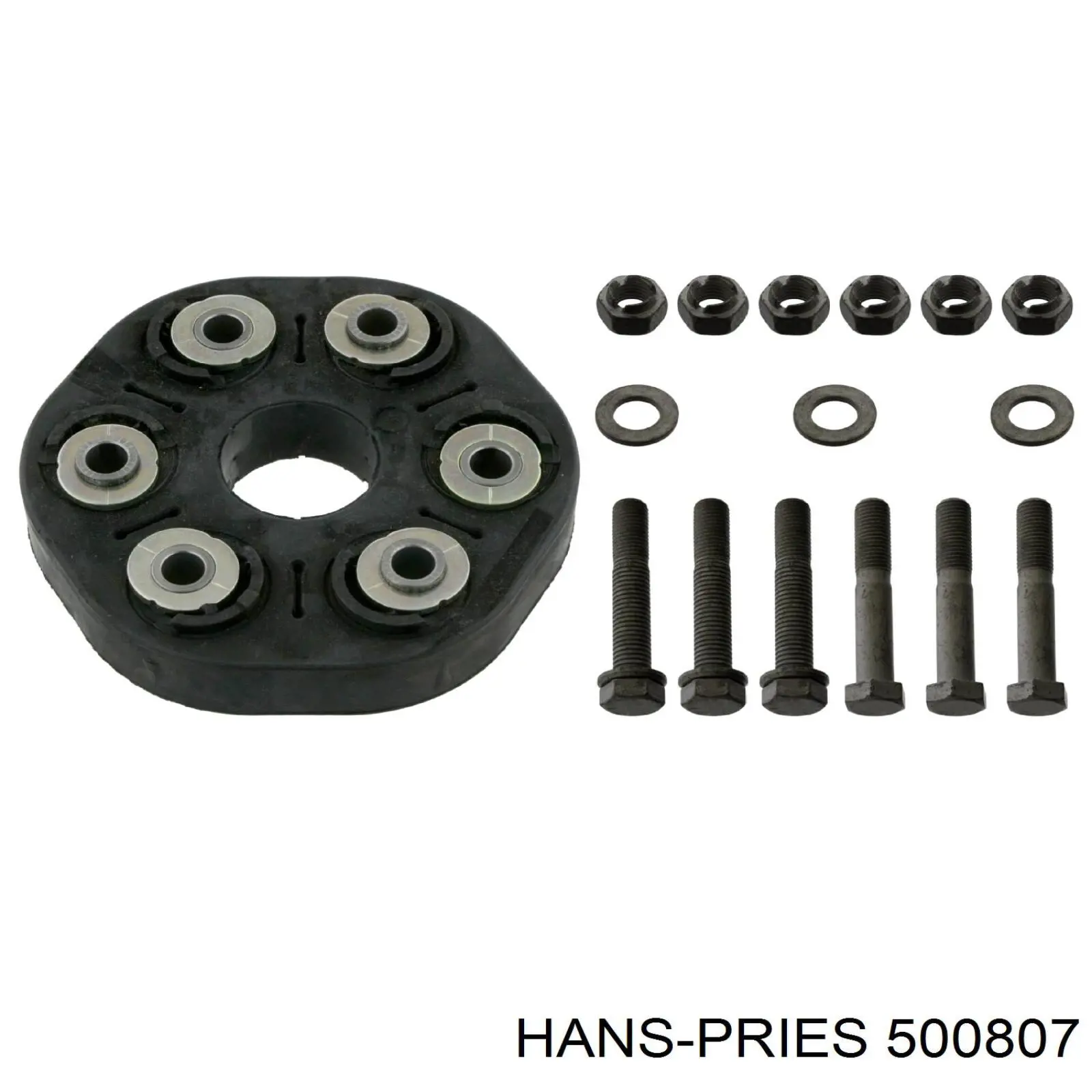 Przegub elastyczny wału przedni Hans Pries (Topran) 500807 cena, od 66,04 USD