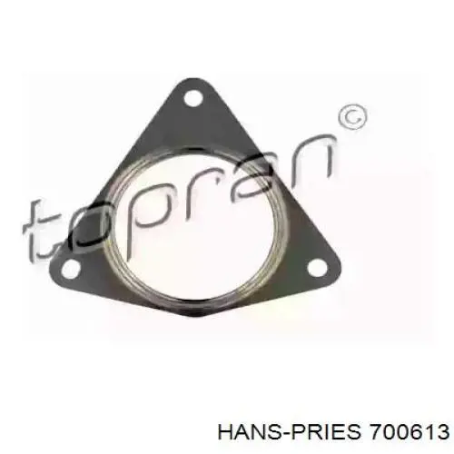 700613 Hans Pries (Topran) Uszczelka rury odbiornika tłumika