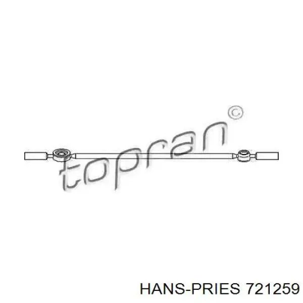 721259 Hans Pries (Topran) Mechanizm - cięgno zmiany biegów