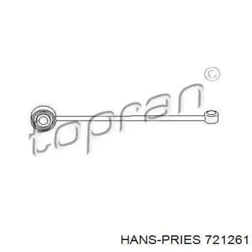 Mechanizm - cięgno zmiany biegów Hans Pries (Topran) 721261 cena, od 9,44 USD