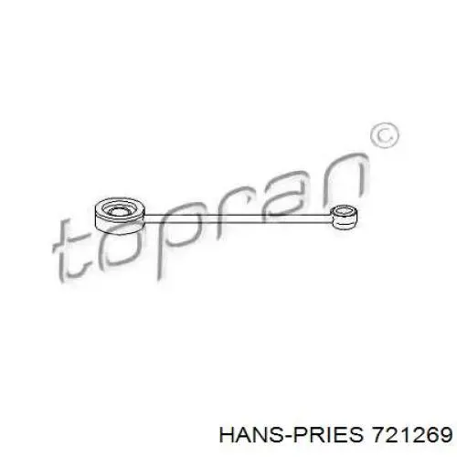 Mechanizm - cięgno zmiany biegów Hans Pries (Topran) 721269 cena, od 11,99 USD