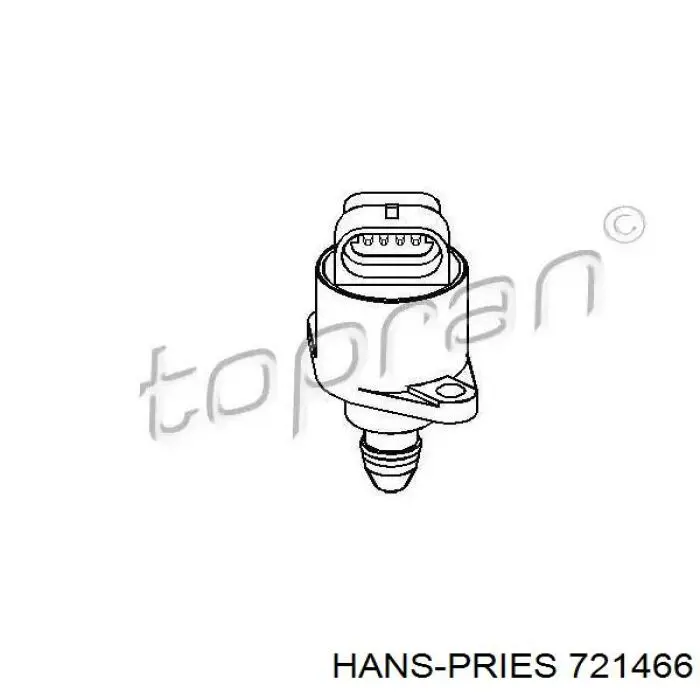 721466 Hans Pries (Topran) Regulator biegu jałowego