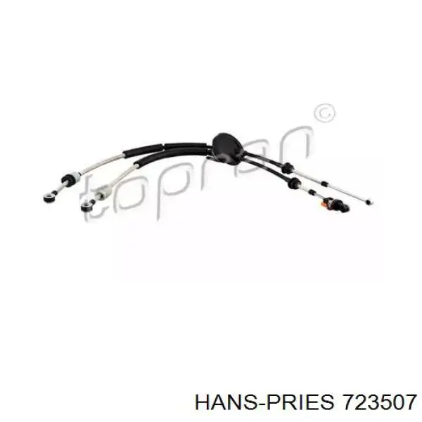 Linka dźwigni zmiany biegów podwójna Hans Pries (Topran) 723507 cena, od 79,51 USD