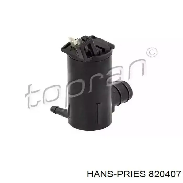 Pompka spryskiwacza szyby przedniej Hans Pries (Topran) 820407 cena, od 16,34 USD
