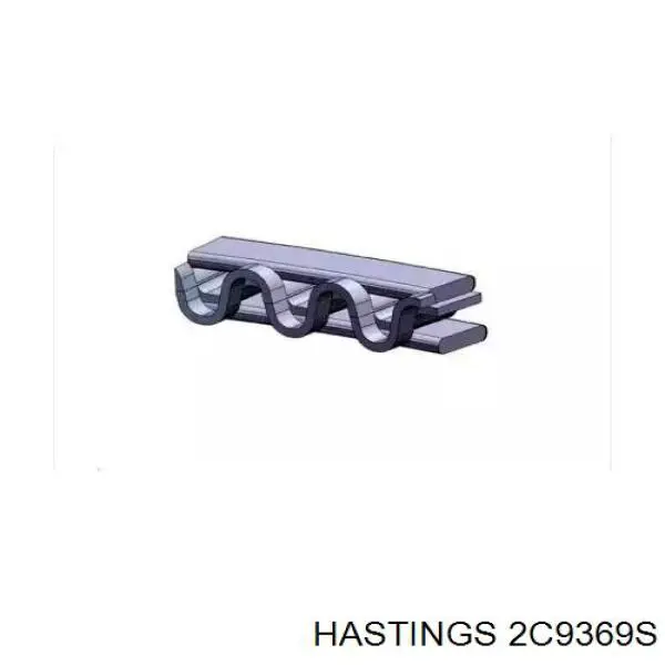 Pierścienie tłokowe na 1 cylinder, STD. Hastings 2C9369S cena, od 20,48 USD