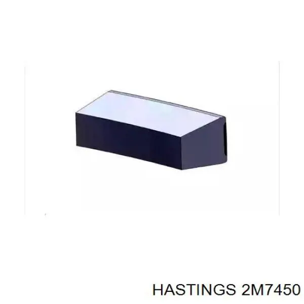2M7450 Hastings pierścienie tłokowe na 1 cylinder, std.