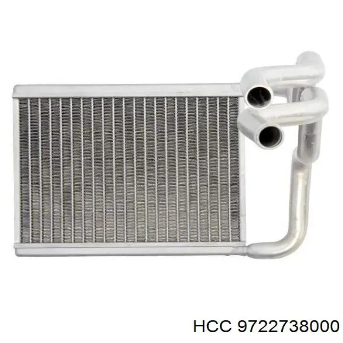 Do koszyka 9722738000 HCC Chłodnica nagrzewnicy (ogrzewacza)