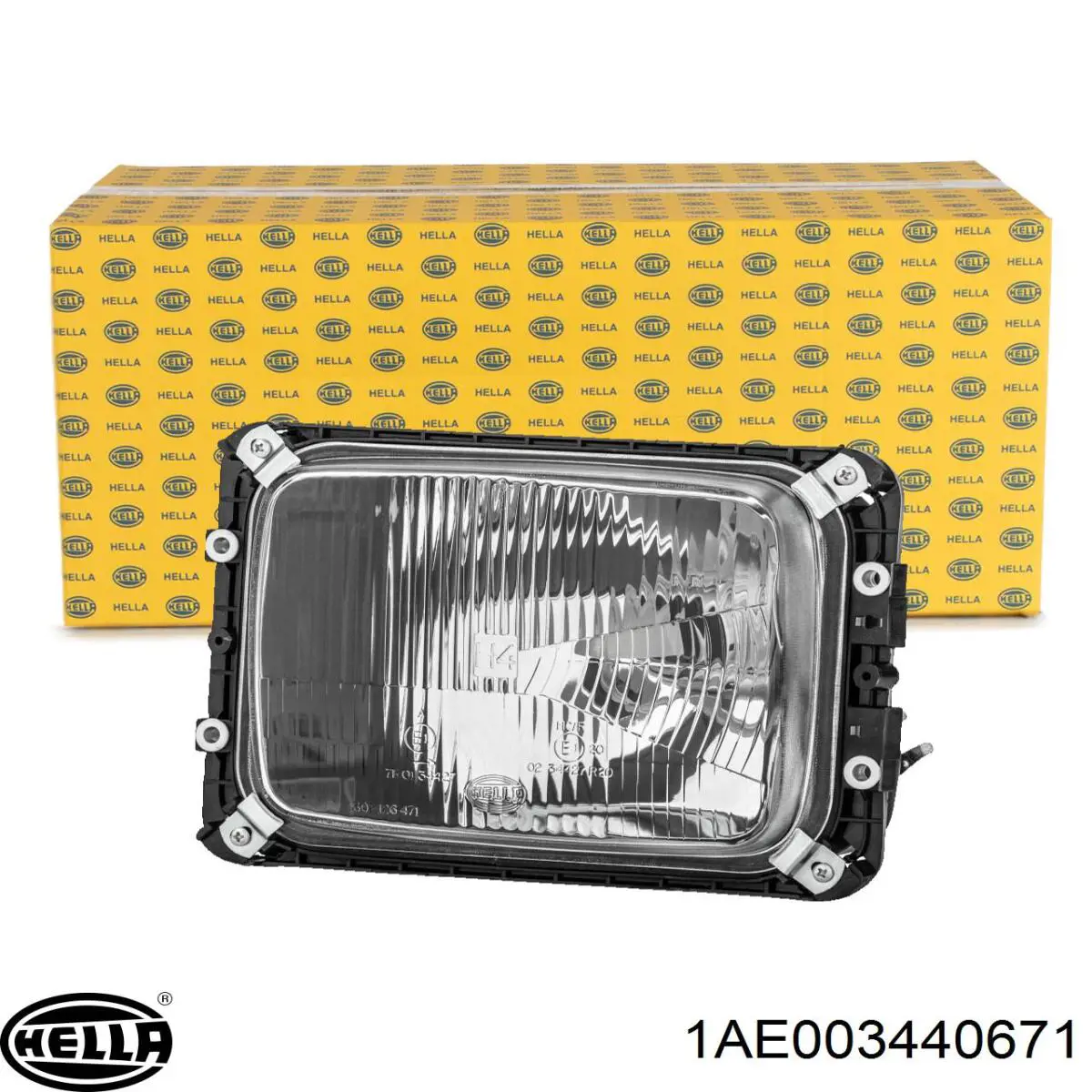 Do koszyka A0018203761 Mercedes Reflektor lewy