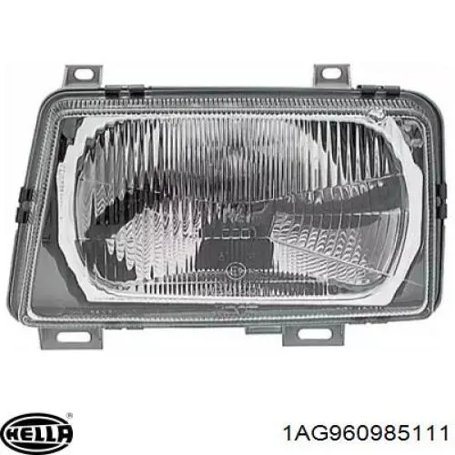 Reflektor lewy Seat Ibiza I hatchback (021A) (1984 - 1993) cena, od  