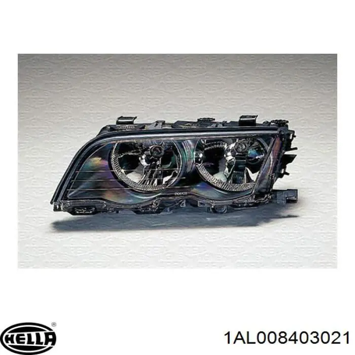 Do koszyka 8361948 BMW Reflektor prawy