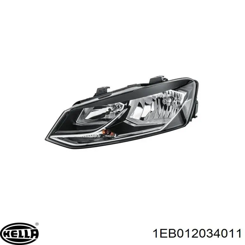 Reflektor lewy HELLA 1EB012034011 cena, od 209,22 USD
