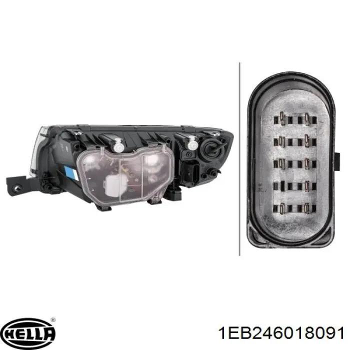 Reflektor lewy VAG 6Y1941015 cena, od 106,71 USD