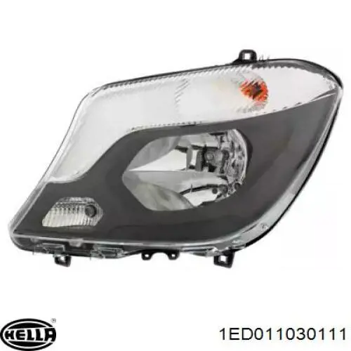 Reflektor lewy Mercedes 9068202361 cena, od 223,09 USD