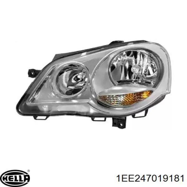 Reflektor prawy 43013 VALEO