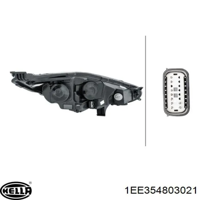 Reflektor prawy Visteon 2020001118 cena, od 215,90 USD