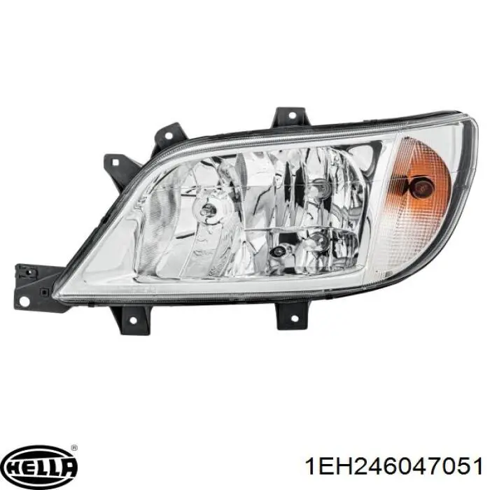 1108261 Autotechteile Reflektor lewy