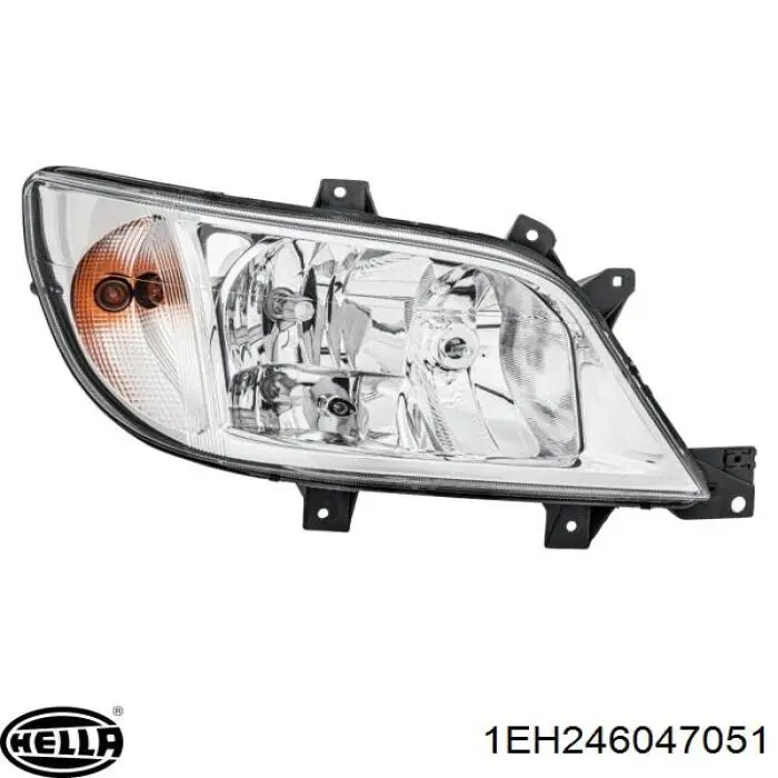 Do koszyka 1108261 Autotechteile Reflektor lewy