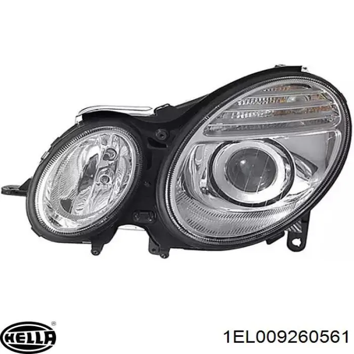 Do koszyka A2118203661 Mercedes Reflektor prawy