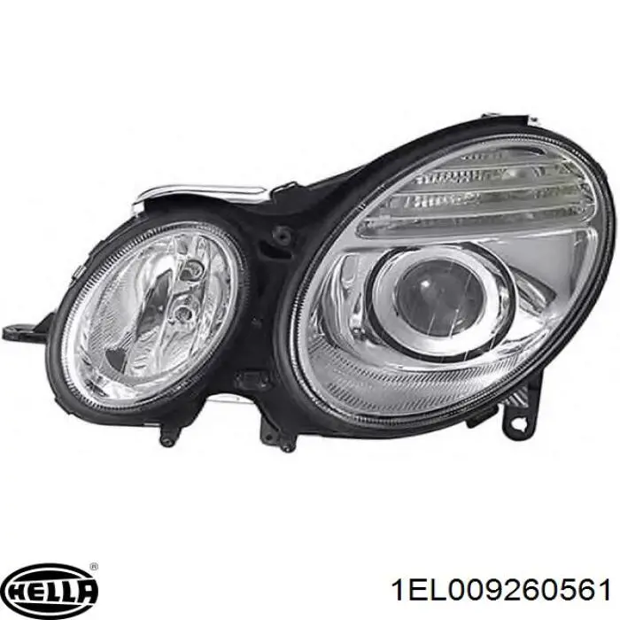 Do koszyka 211820486164 Mercedes Reflektor prawy